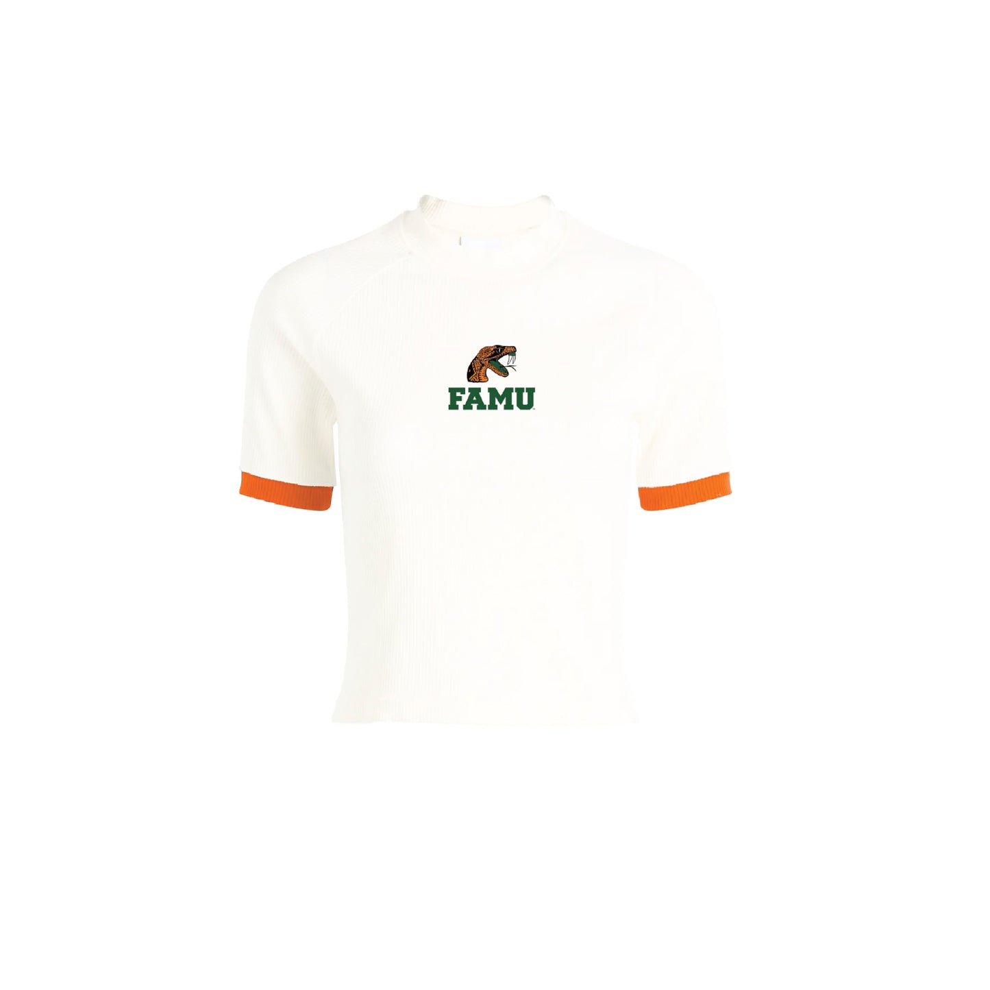 Famu Ribbed Ringer Tee