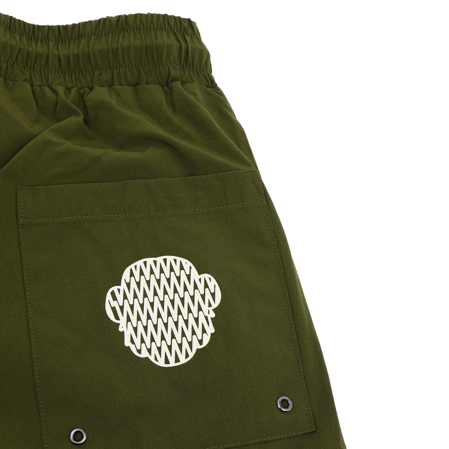 Zig Zag Nylon Short