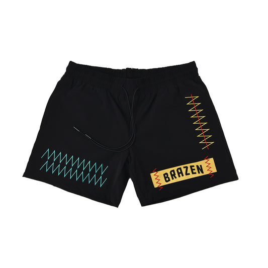 Zig Zag Nylon Short